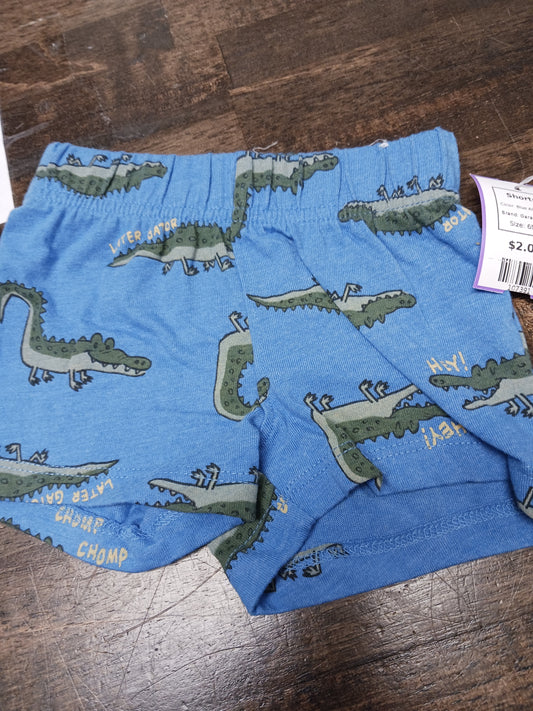 Blue Alligator Garanimals Shorts, 6M B