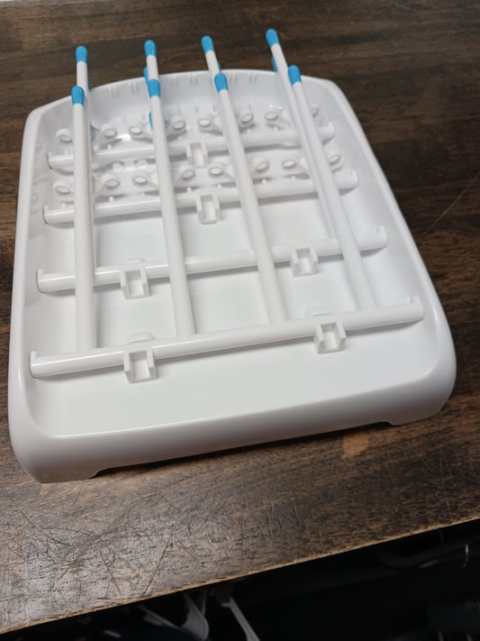 white Muchkin Bottle Drying Rack