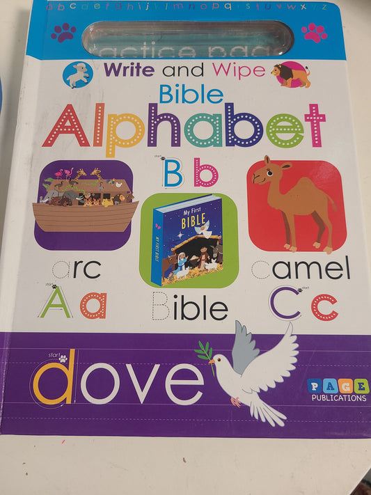 Write & Wipe Bible Alphabet Book