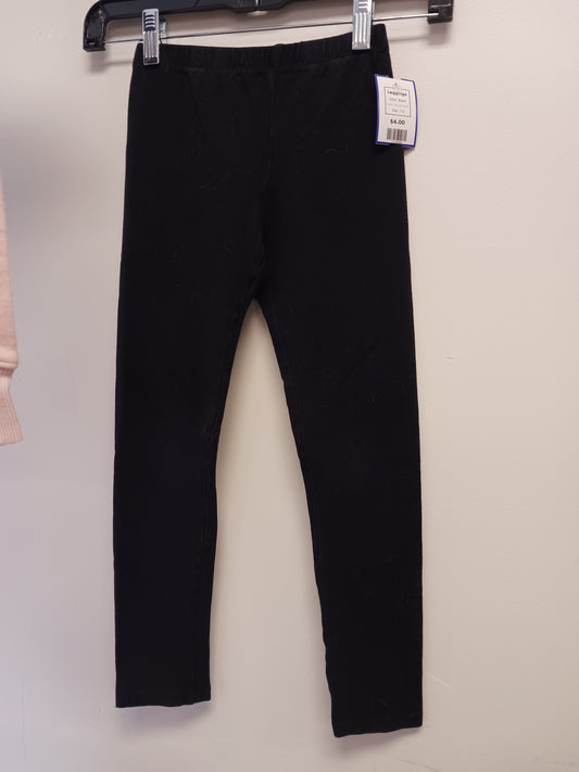 Black Childrens Place Leggings, 7 G