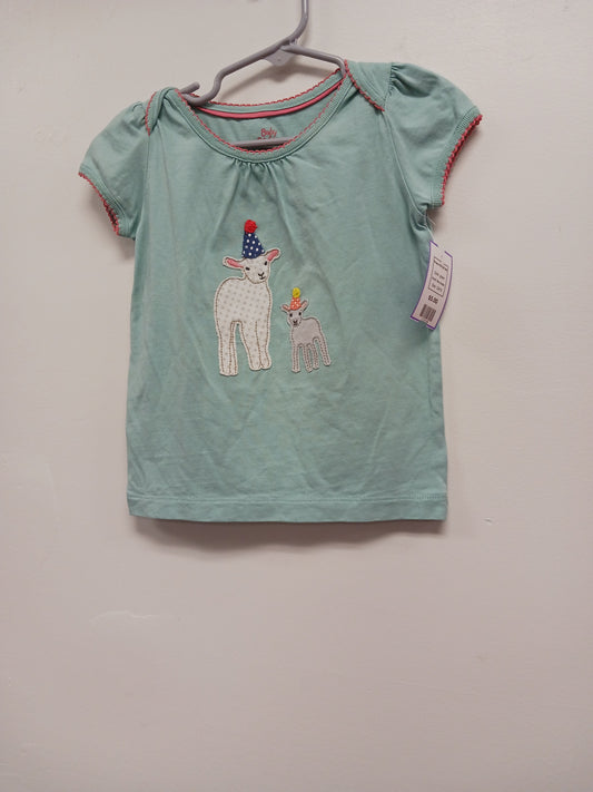 green Baby Boden Sheep Shirt 12-18m, 12M B