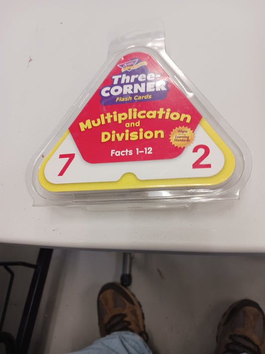 Three Corner Multiplication And Division