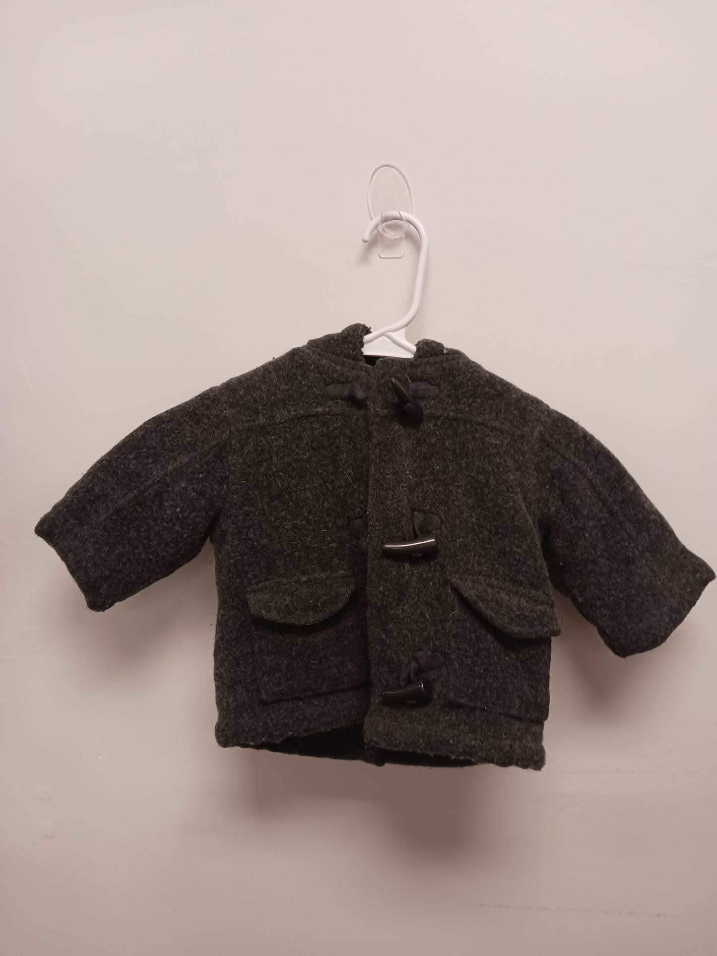 Black Childrens Place Winter Coat, 6-9M B