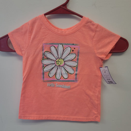 Orange Flower Garanimals Shirt, 2T G