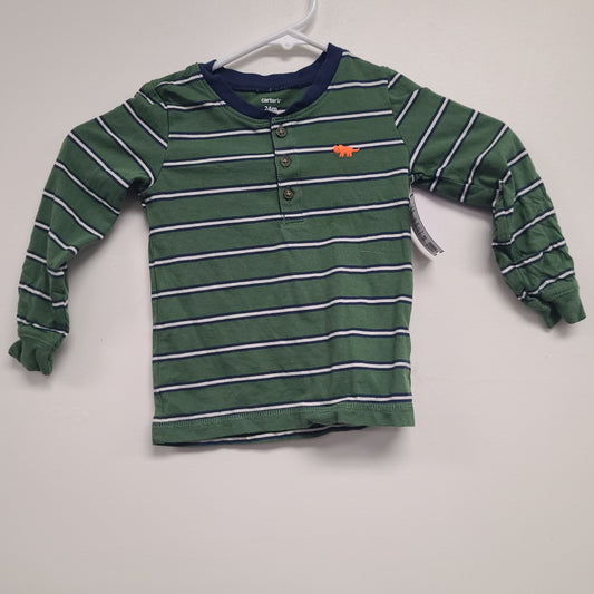 green Carters Long Sleeve Tshirt, 2T B