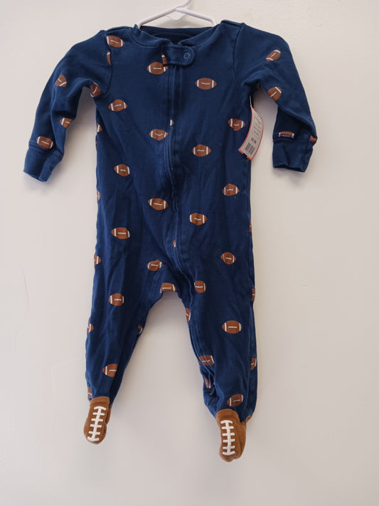Navy Carters Football Sleeper, 9M B