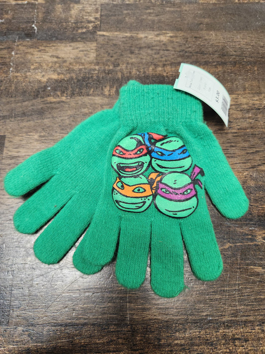 Green  Ninja Turtle Gloves