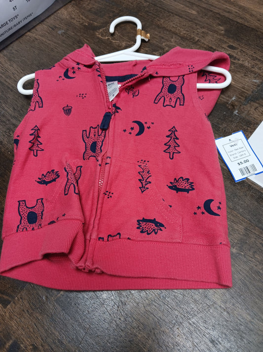 Red Bear Carters Vest, 18M B