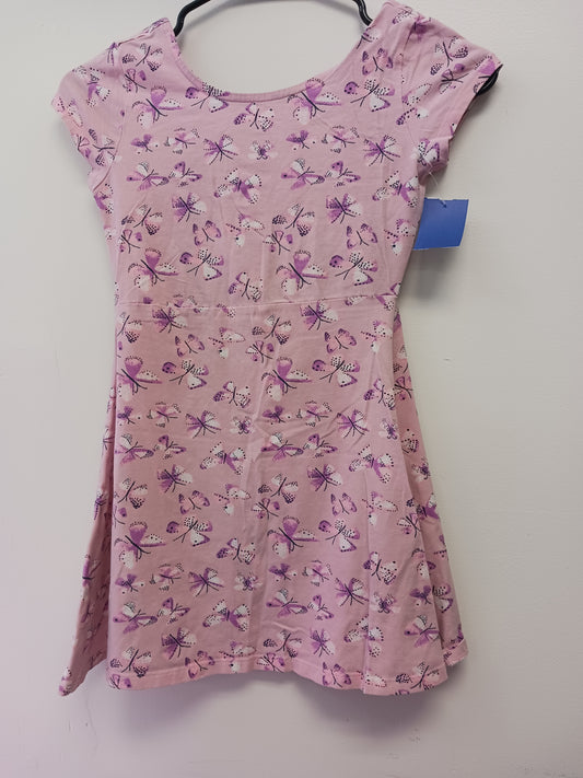 pink Basic Editions Butterfly Dress  7/8, 7 G