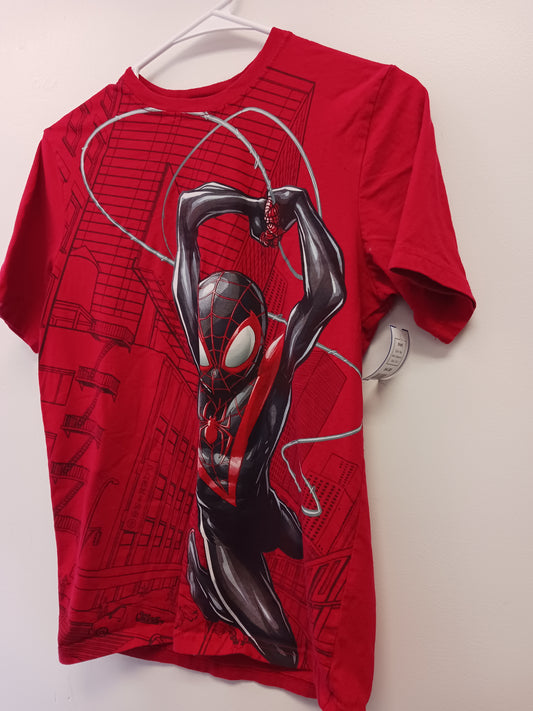 Red Spiderman Shirt, 14 B