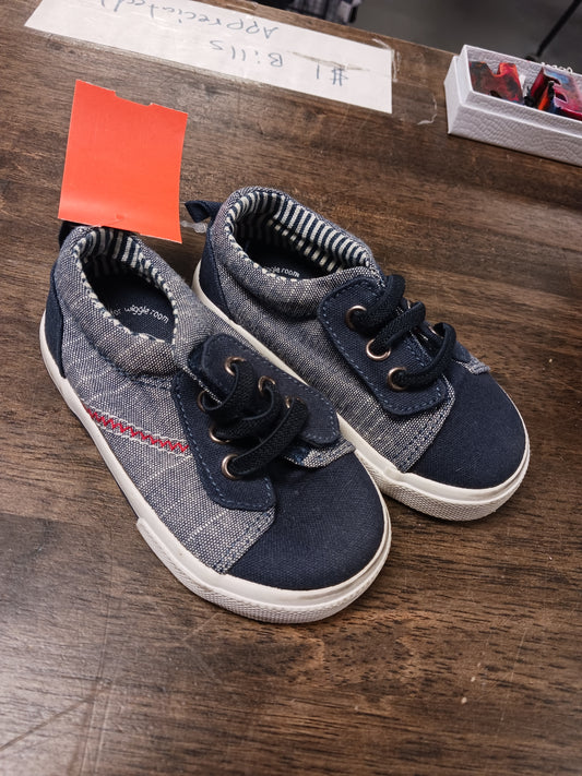 Blue Wonder Nation Sneakers, 5 B