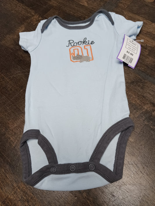 Blue/Grey Carters Onesie, NB B