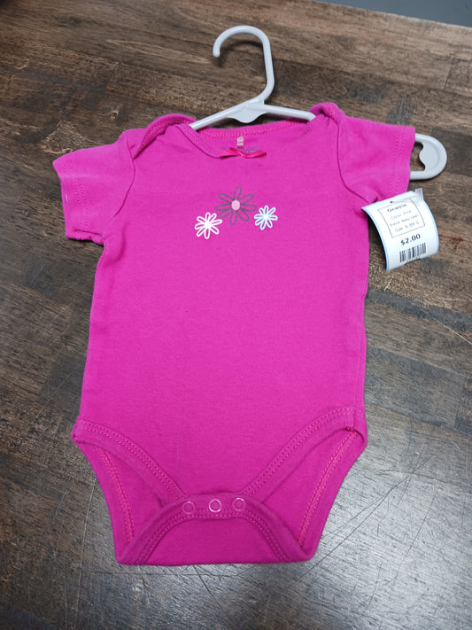 Pink Baby Gear Onesie, 6-9M G