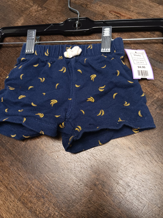 Navy Banana Carters Shorts, 6M B