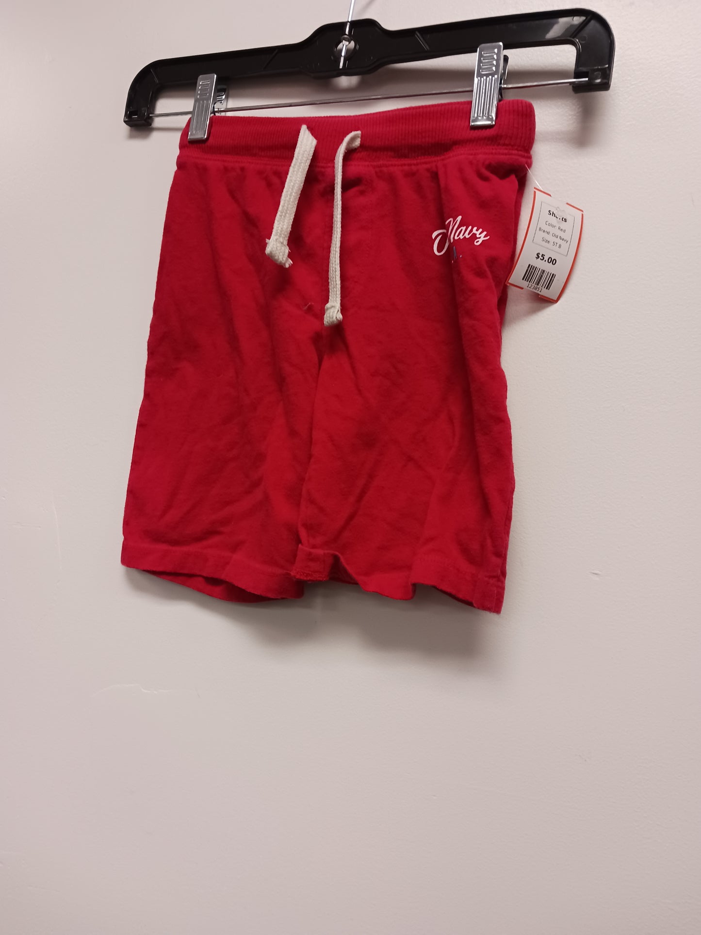 Red Old Navy Shorts, 5T B