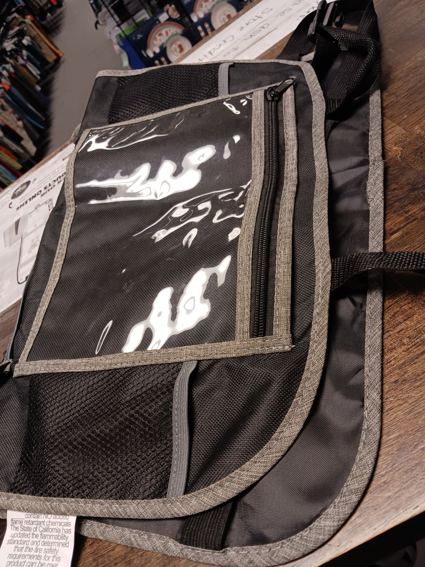 Black Evenflo Car Organizer