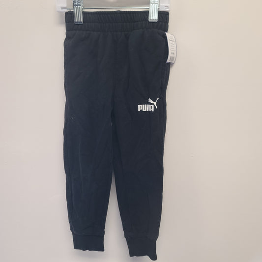 Black Puma Sweatpants, 4T B