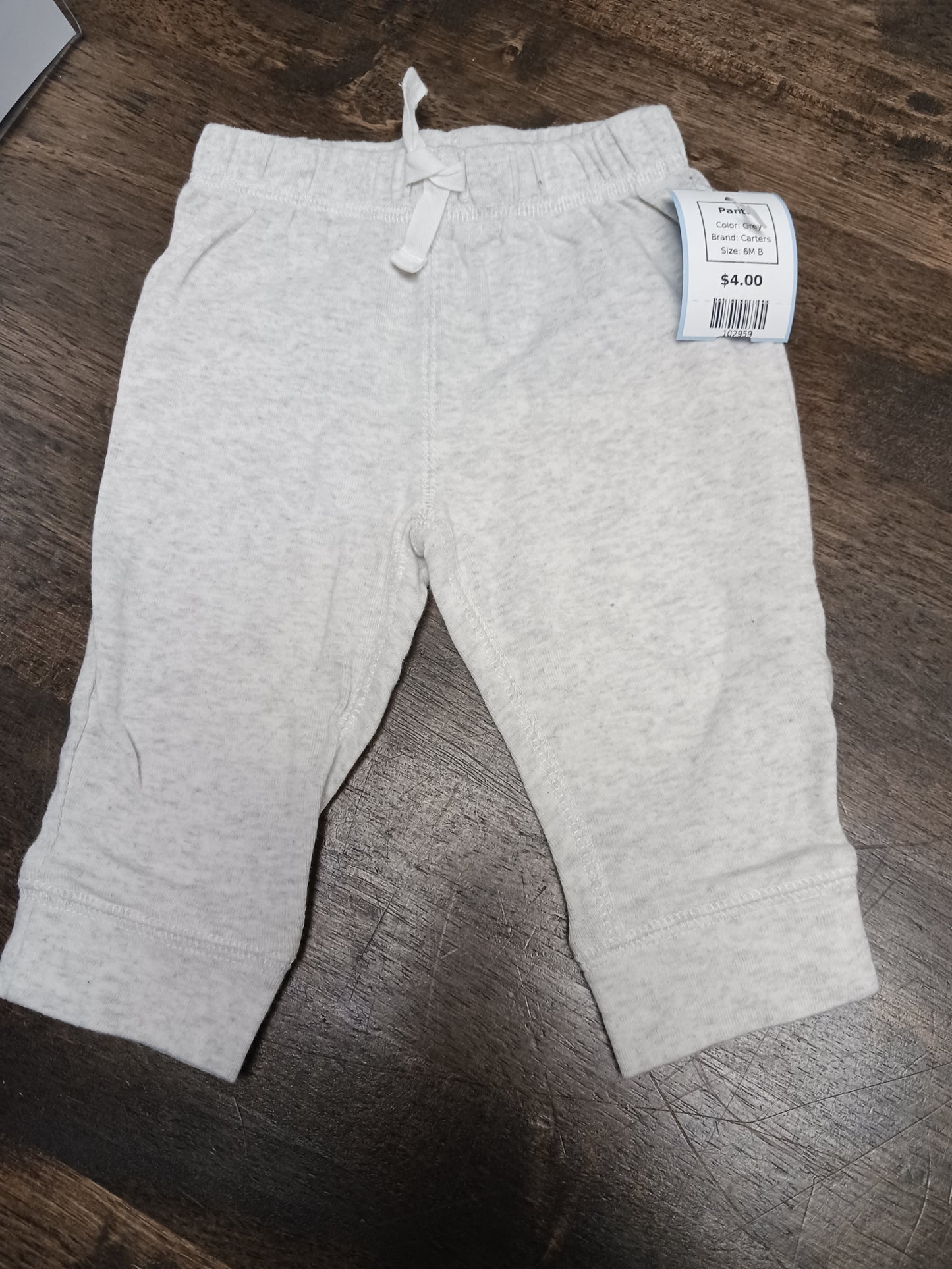Grey Carters Pants, 6M B