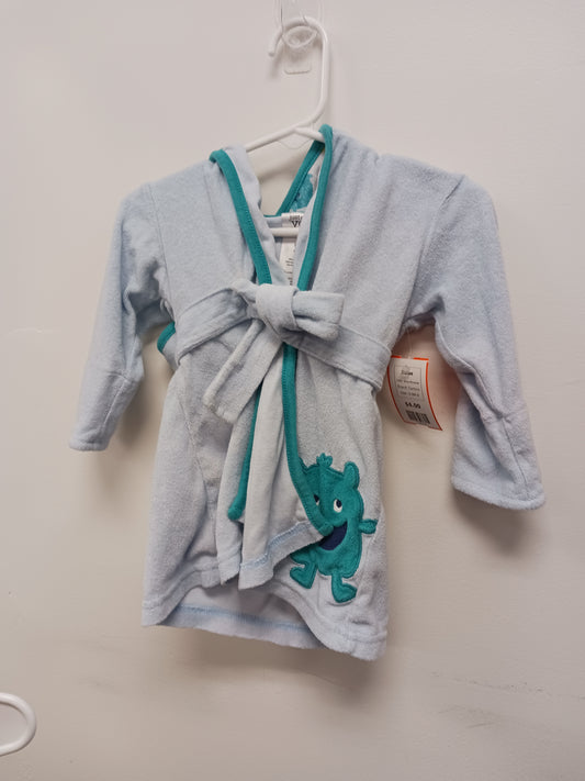 Blue Monster Carters Robe, 0-9M B