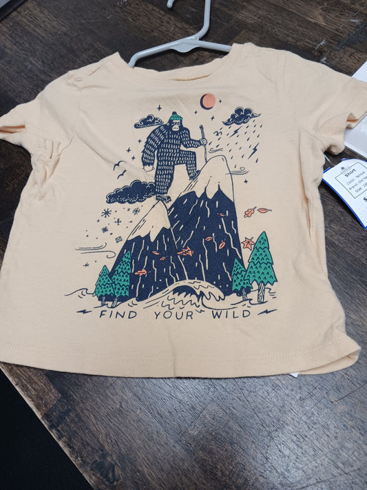 Yellow Old Navy Shirt, 18M B