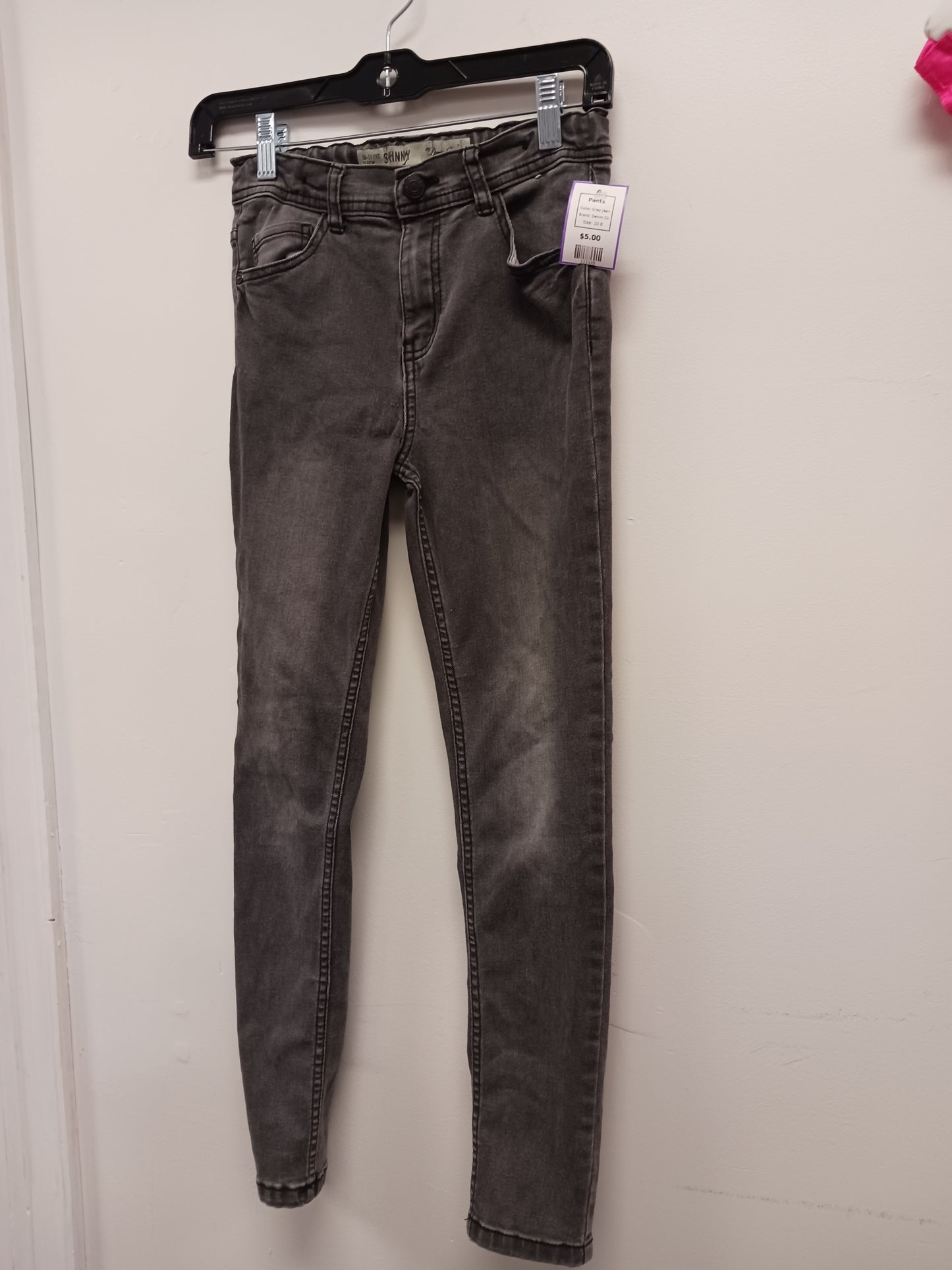Grey Jean Denim Co Pants, 10 B