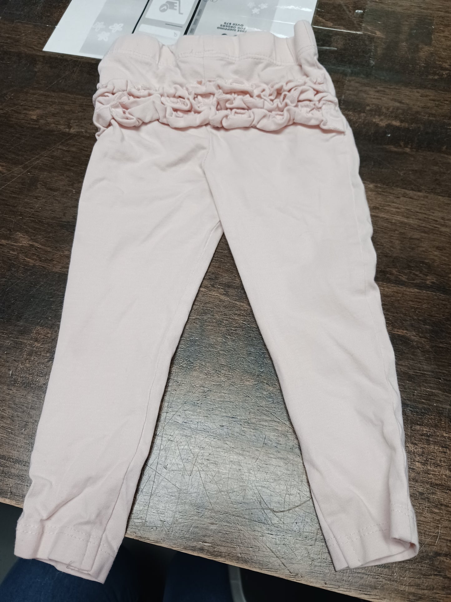pink  Ruffled Butt Pants 6/9m, 6M G