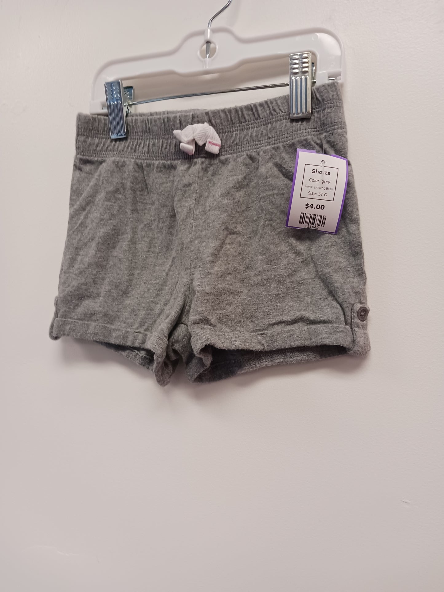 grey Jumping Bean Shorts, 5T G