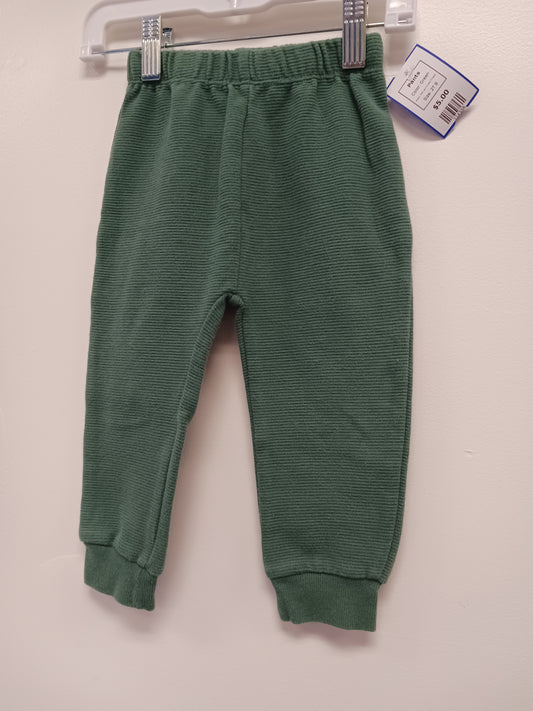 Green Petit Lem's Little Threads Pants, 2T B
