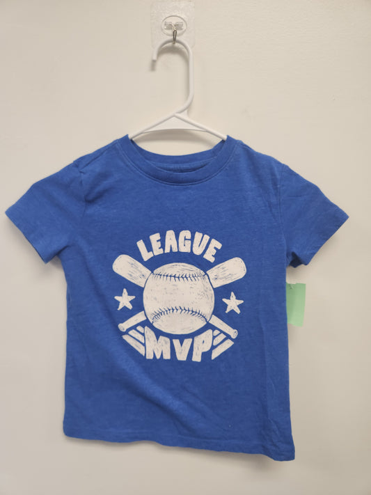 Blue Cat & Jack Baseball Tshirt, 4/5 B