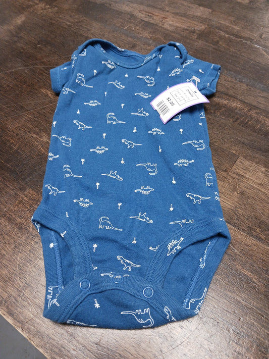 Blue Dino Carters Onesie, 3M B