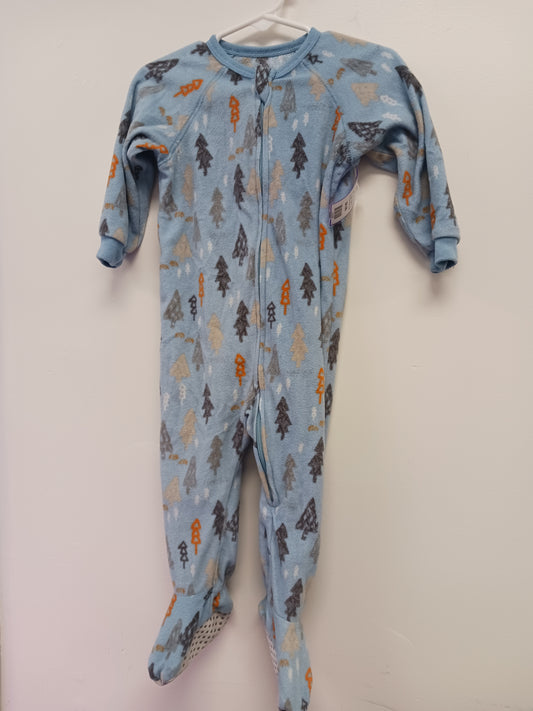 Blue/Grey/Orange Tree Childrens Place Sleeper, 12M B
