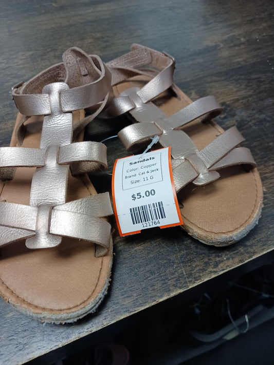 Copper Cat & Jack Sandals, 11 G