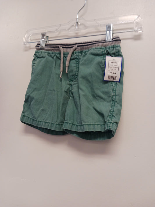 Green OshKosh Shorts, 2T B