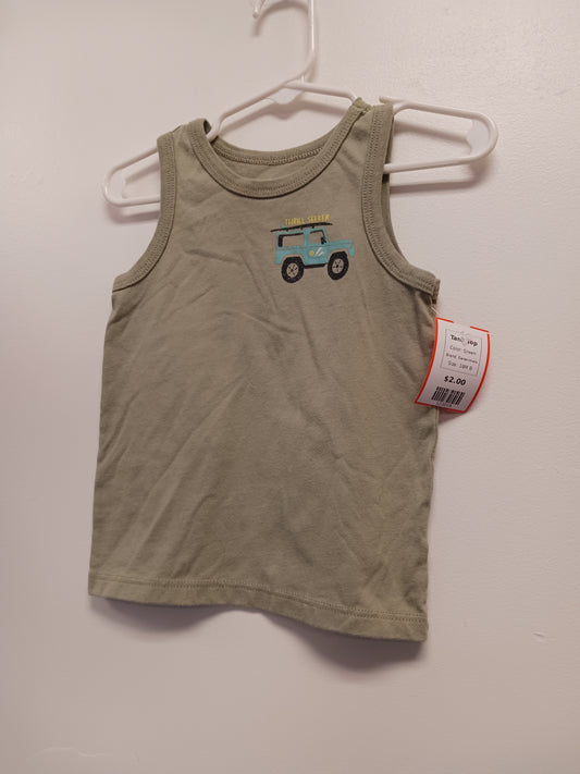 Green Garanimals Tank Top, 18M B