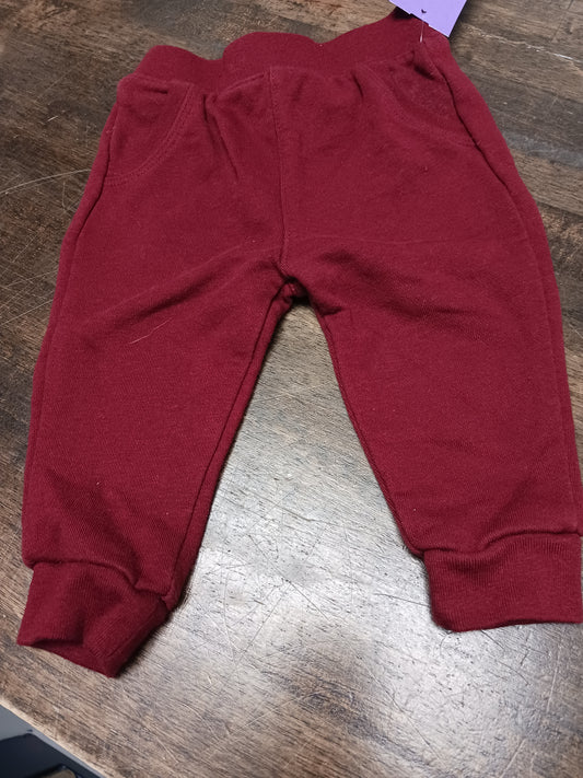 Burgandy Garanimals Pants, 6M B