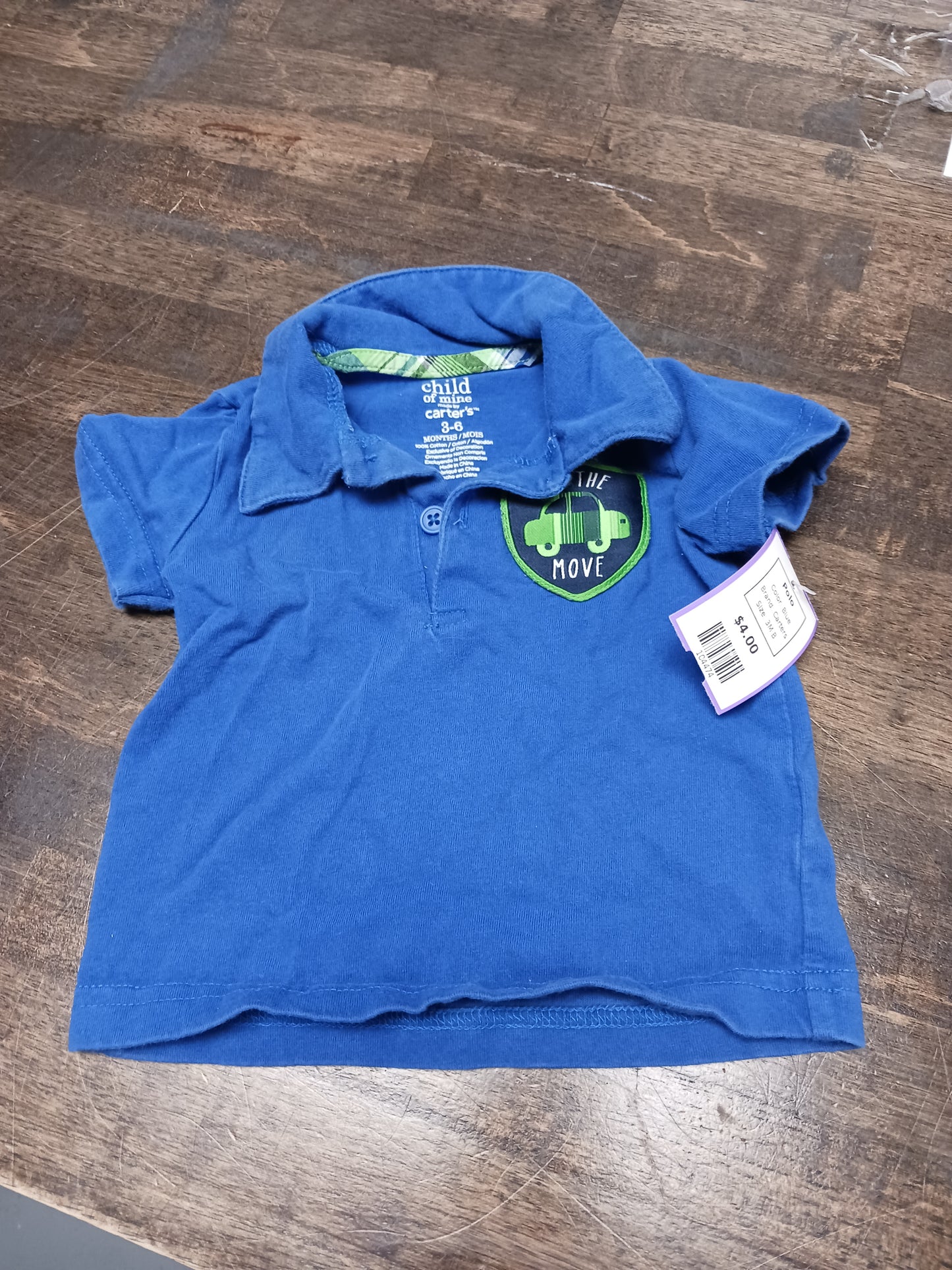 Blue Carters Polo, 3M B