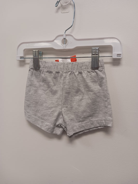 Grey Mini Hop Shorts, 9M B