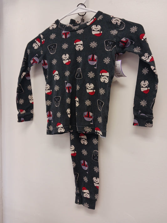 Black Star Wars Christmas Gap Pjs, 5T B