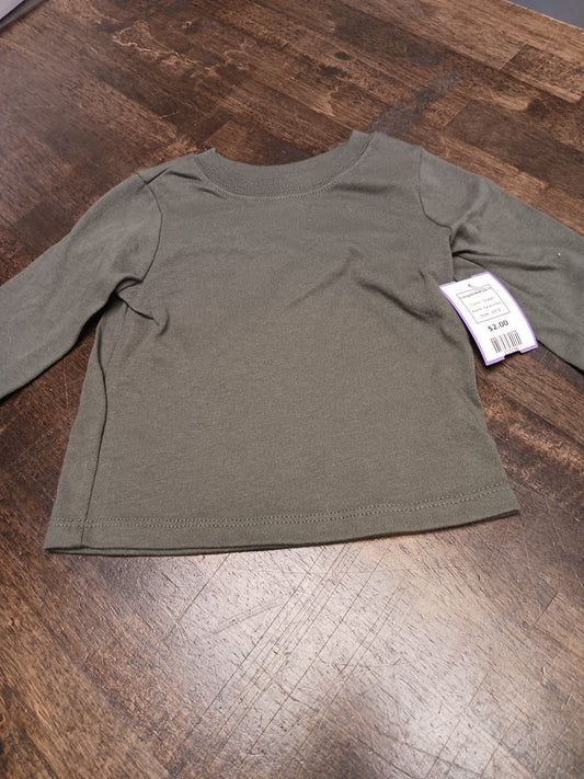 Green Garanimals Longsleeve Shirt, 3M B