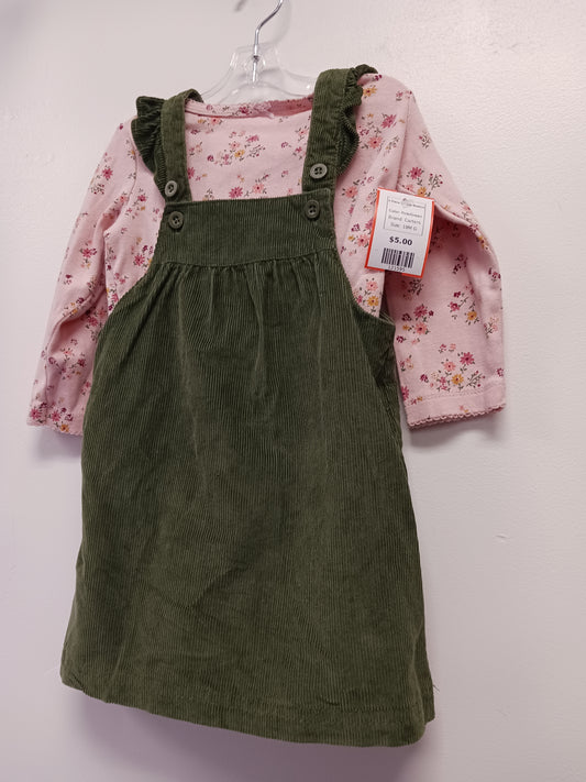 Pink/Green Carters 2 Piece Jumper W/shirt, 18M G