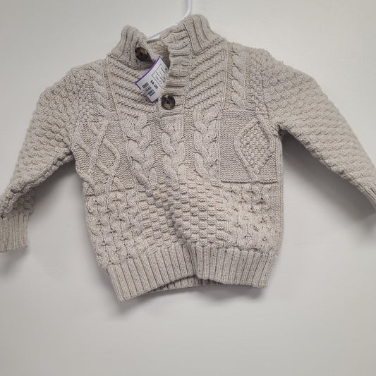 Tan Cat & Jack Sweater, 2T B