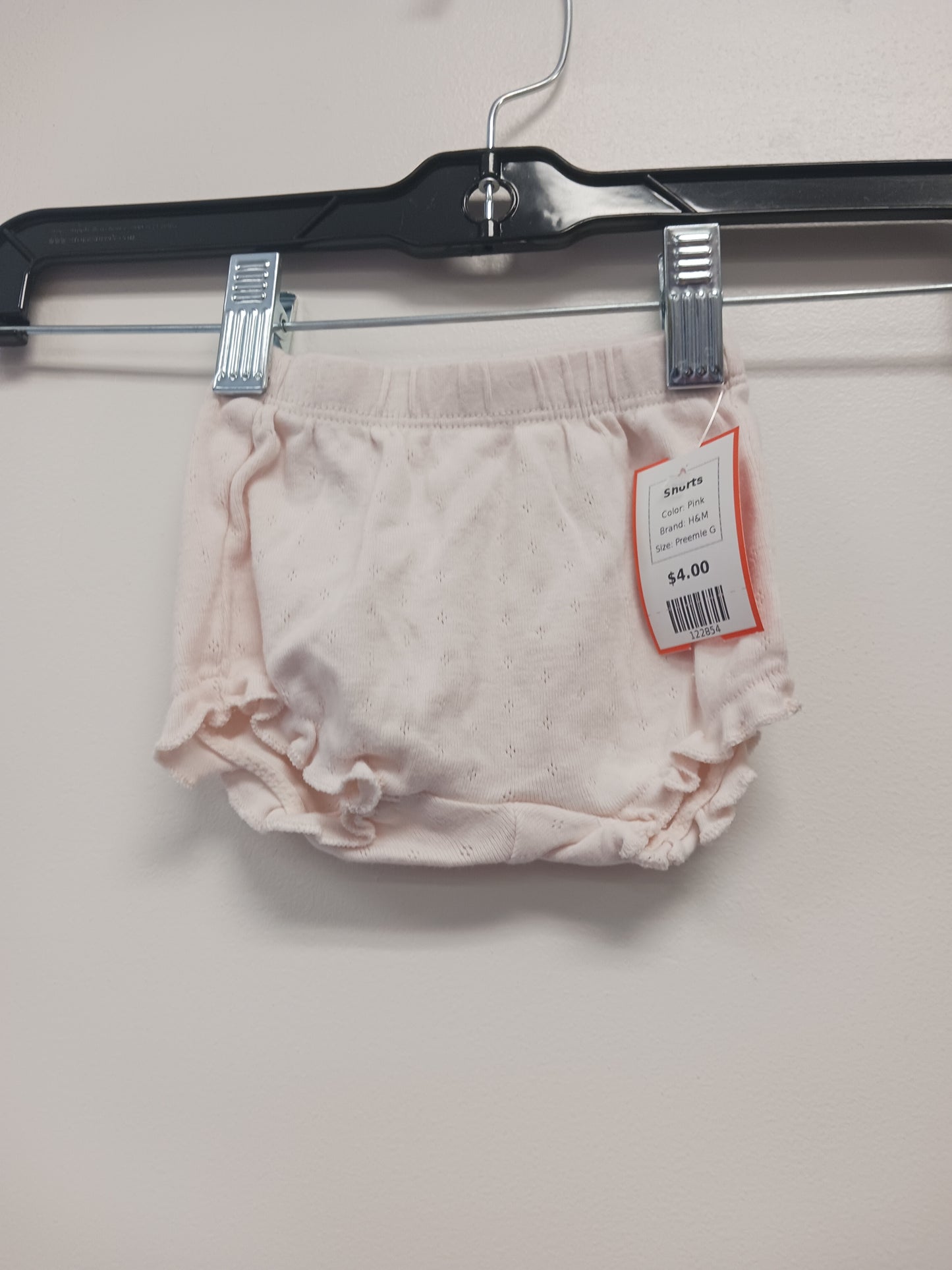 Pink H&M Shorts, Preemie G