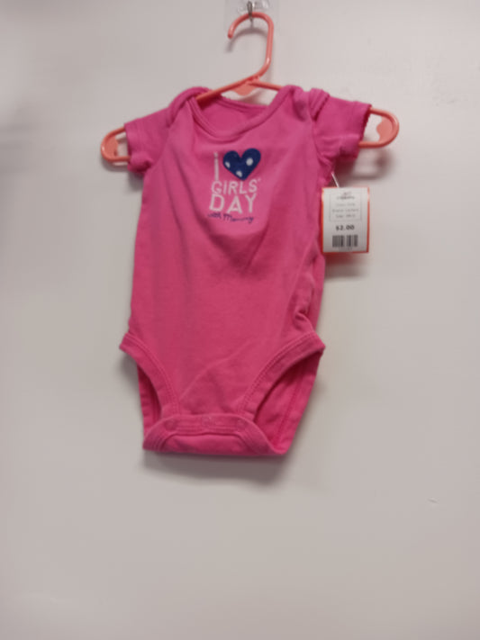 Pink Carters Onesie, 3M G