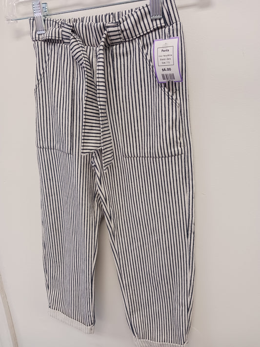 Navy/White Zara Pants, 7 G
