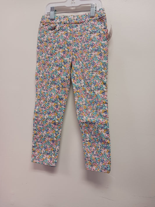 pink/blue Carters Flowered Pants, 5T G