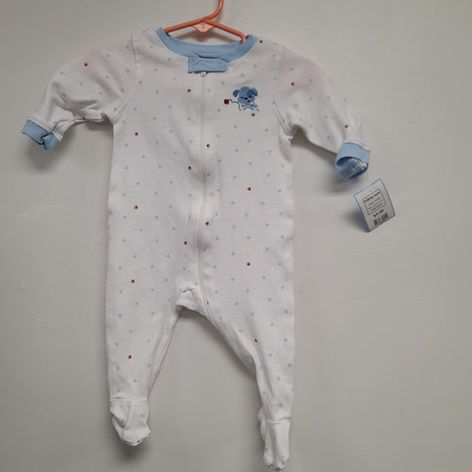 white First Moments Dog Sleeper, 6M B