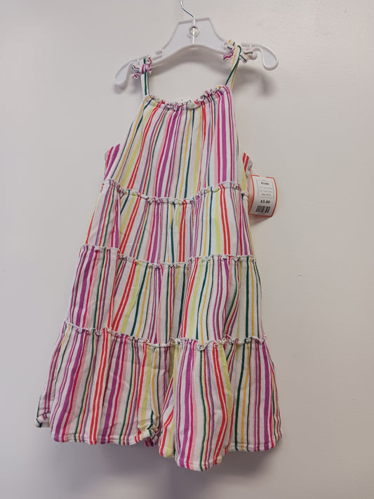Colorful Striped Wonder Nation Dress, 4T G