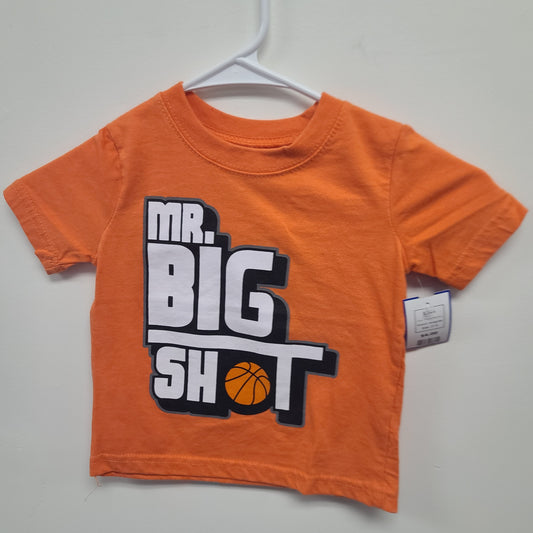 Orange Big Shot Swiggles Shirt, 2T B