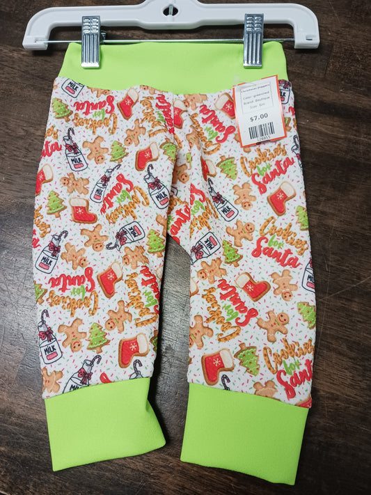 green/red Boutique Christmas Joggers, 6m