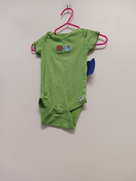 green Gerber Daddy & Me Onesie 3/6m, 3M B